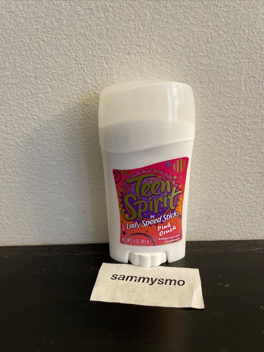 Teen Spirit By Lady Speed Stick, Pink Crush Antiperspirant Deodorant 1.4oz. READ